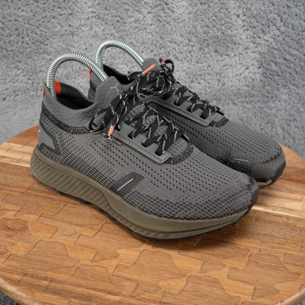 Flux Footwear Adapt Trainer Women 6 Grey Olive Green Good Barefoot Zero Drop